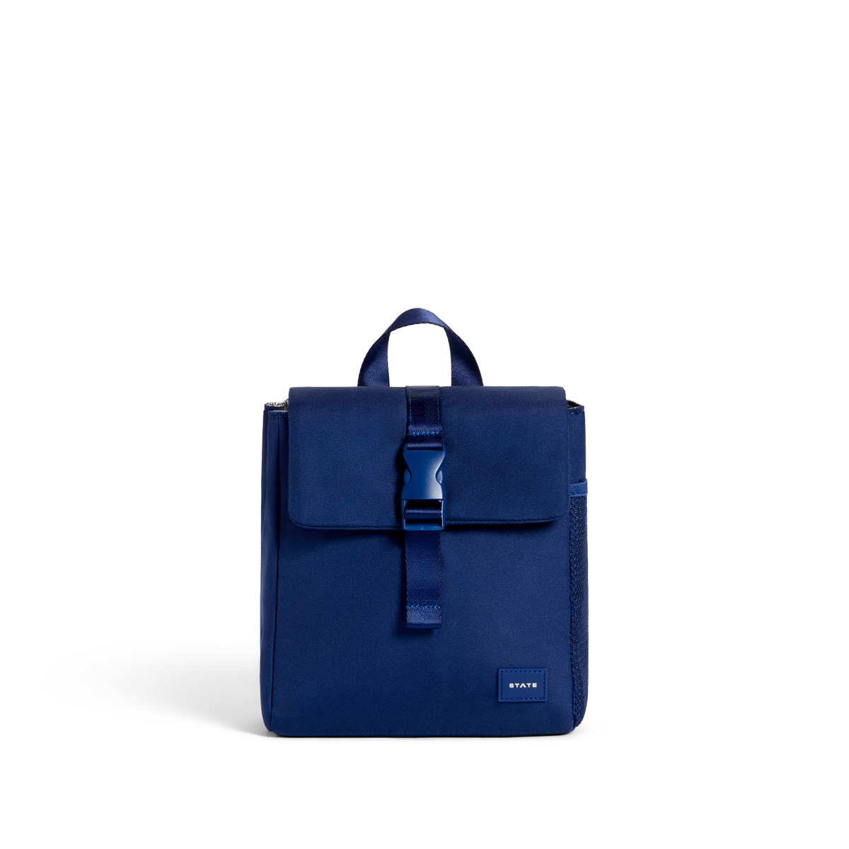 STATE Bags Richmond Lunch Sack Navy Front View Click to Zoom