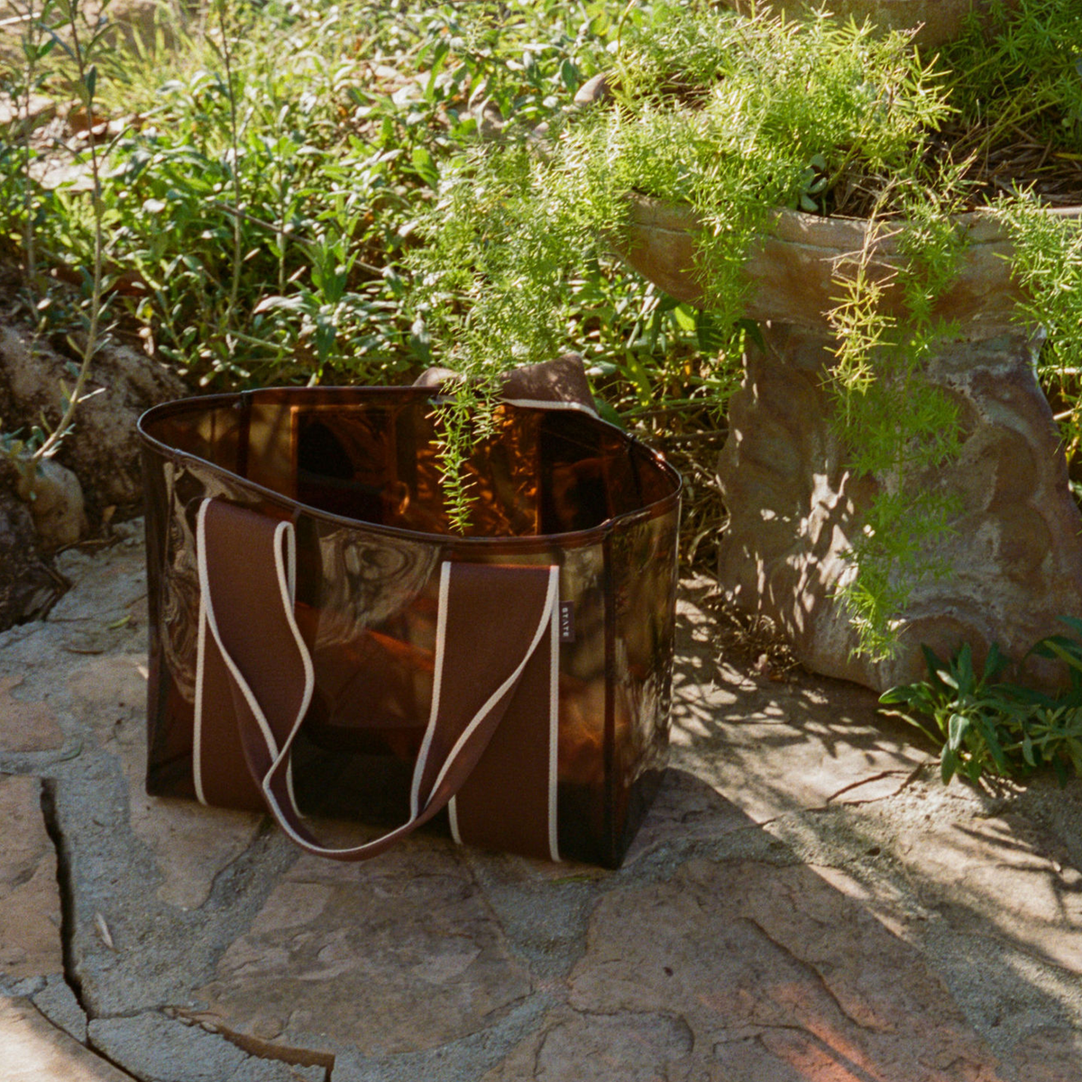 STATE Bags Wellington Cabana Tote Brown
