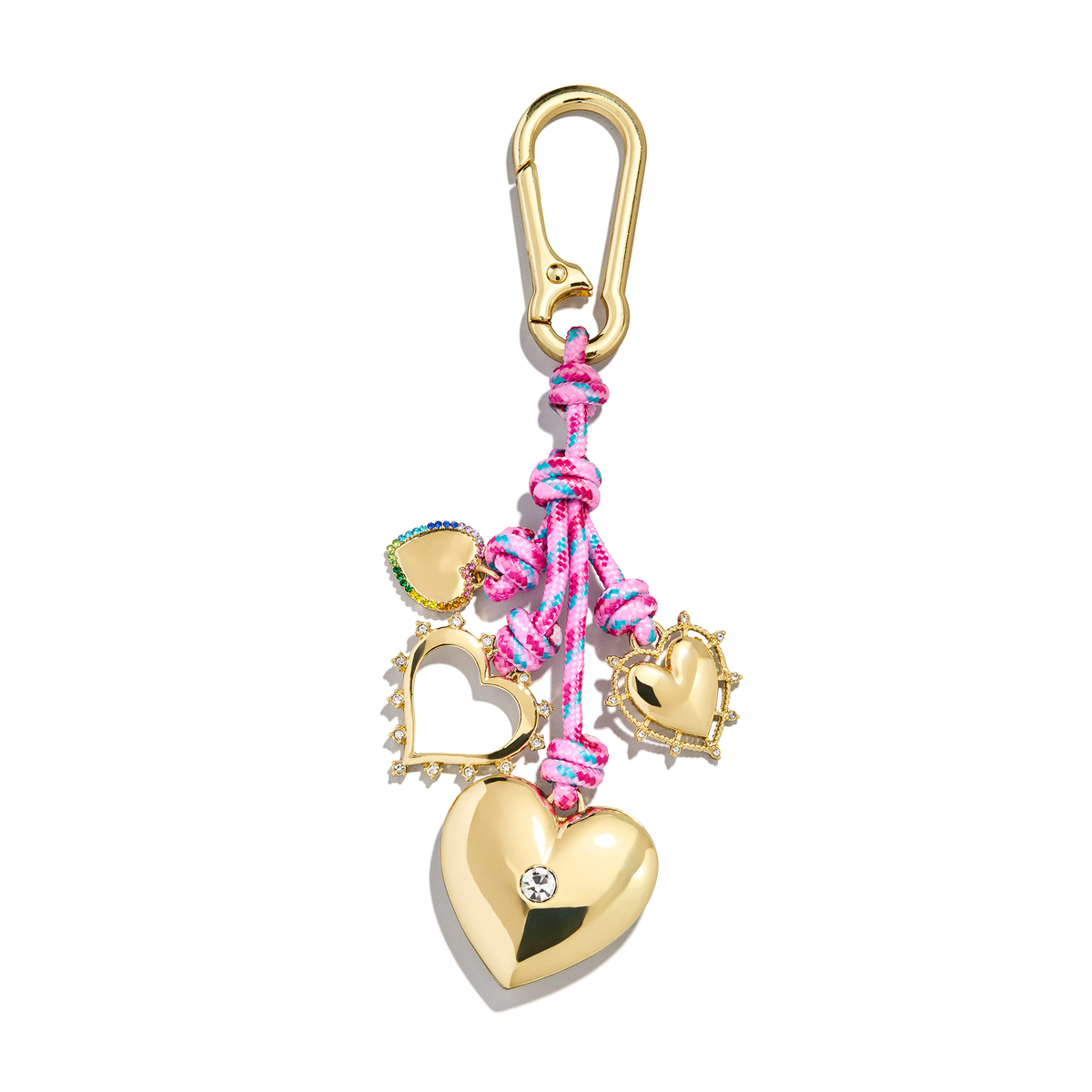 image showing BaubleBar Heart Bag Charm