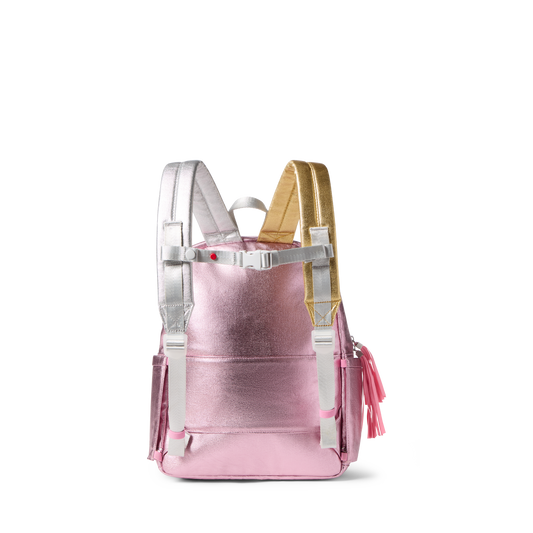 STATE Bags Detachable Chest Strap Silver Front View Click to Zoom