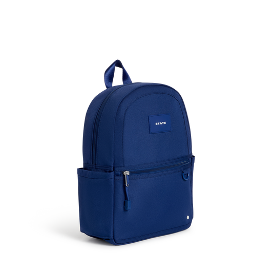STATE Bags Kane Mini Backpack Navy Side View Click to Zoom