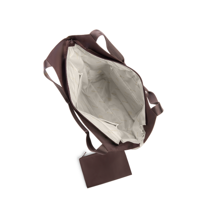 STATE Bags Beverly Tote Brown Interior View Click to Zoom