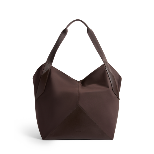 STATE Bags Beverly Tote Brown Front View Click to Zoom