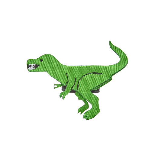 state bags t-rex charm polyester green front view click to zoom