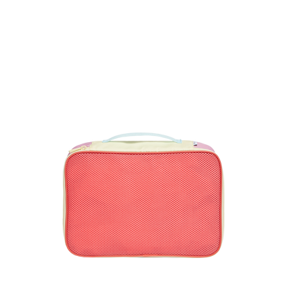 state bags packing cube set polyester canvas pink back view click to zoom