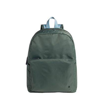 state bags lorimer diaper bag backpack nylon olive front view click to zoom