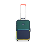 state bags Logan suitcase polyester green/navy front view click to zoom