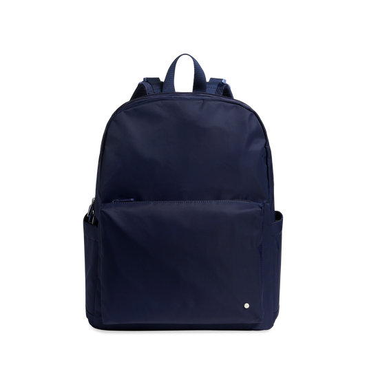 state bags lorimer diaper bag backpack nylon navy front view click to zoom