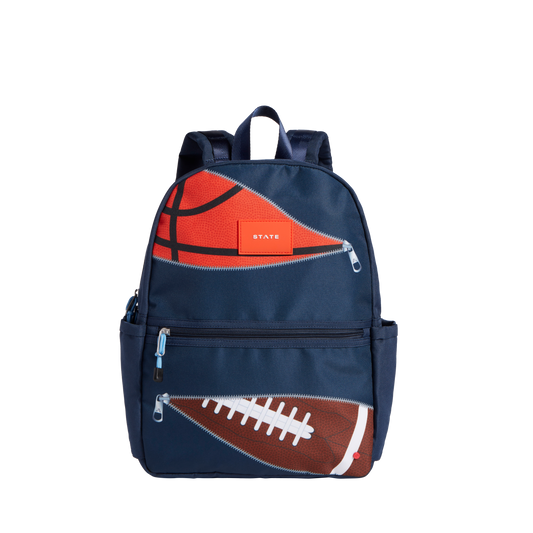 STATE Bags Kane Kids Double Pocket Sports Front View Click to Zoom