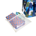 STATE Bags Wet Bag PU Clear Overhead View Click to Zoom