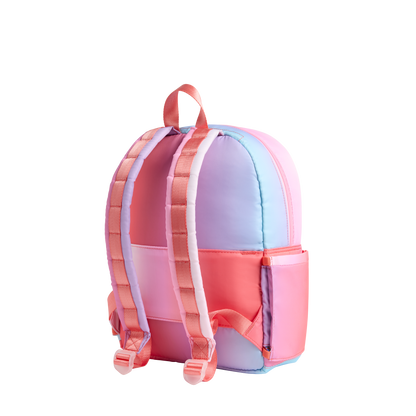 STATE Bags Kane Kids Backpack Nylon Puffer Sunset Back View Click to Zoom