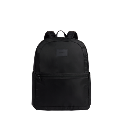 STATE Bags Evan Double Pocket Large Backpack Front View Click to Zoom