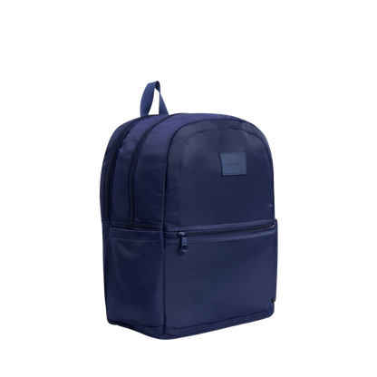 STATE Bags Evans DOuble Pocket Navy Side View Click to Zoom
