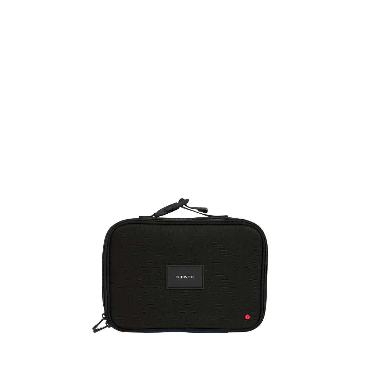 STATE Bags Rodgers Lunch Box Black Front View Click to Zoom