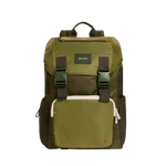 STATE Bags Grove Rucksack Nylon Olive Front View Click to Zoom
