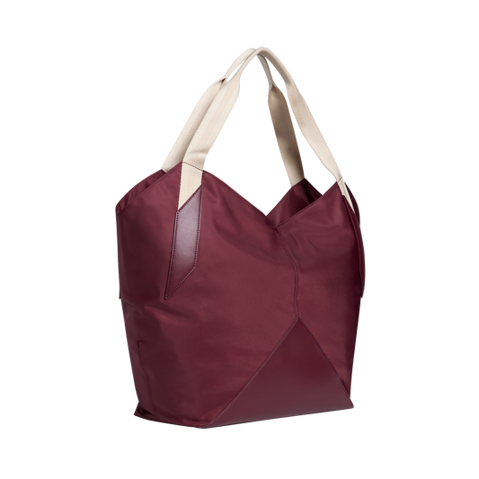 STATE Bags Beverly Tote Burgundy Side View Click to Zoom