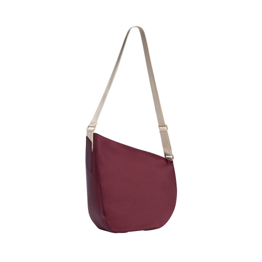 STATE Bags Luna Crossbody Burgundy Back Side View Click to Zoom
