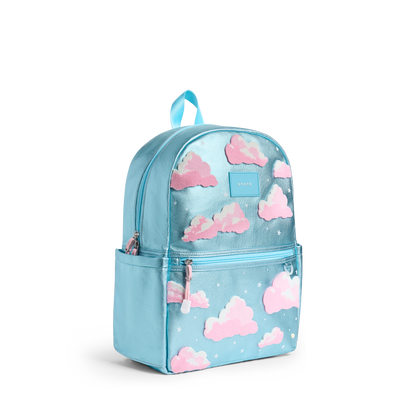 STATE Bags Kane Backpack Metallic Clouds Front Side Angle View Click to Zoom