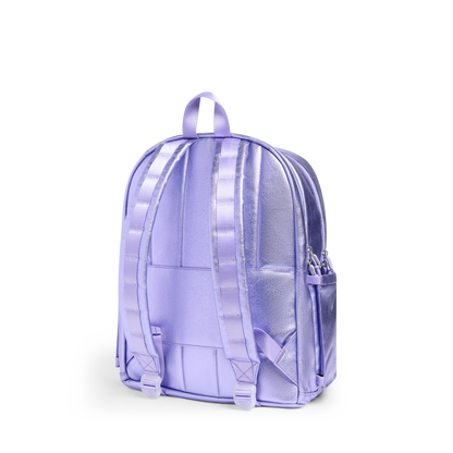 STATE Bags Kane Double Pocket Backpack 3D Hearts Back View Click to Zoom