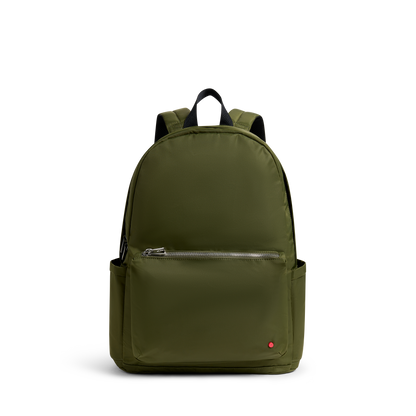 state bags lorimer backpack nylon olive front view click to zoom