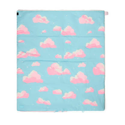 STATE Bags Redwood sleeping bag clouds open view click to zoom