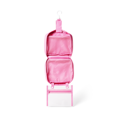 STATE Bags Bensen Toiletry Kit Pink Interior View Click to Zoom
