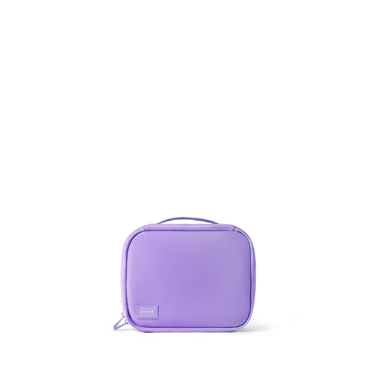 STATE Bags Bensen Toiletry Kit Purple Front View Click to Zoom