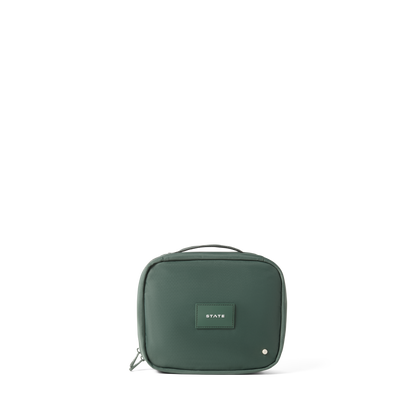 STATE Bags Bensen Toiletry Kit Olive Front View Click to Zoom