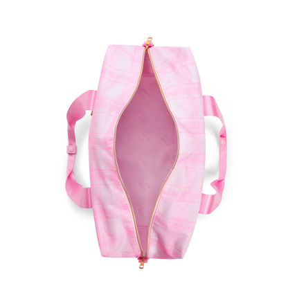 STATE x LoveShackFancy Wellington Weekender Pink Vanilla Overhead Interior View Click to Zoom