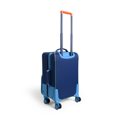 STATE Bags Logan Carry-On Suitcase Green/Blue/Orange Back View Click to Zoom