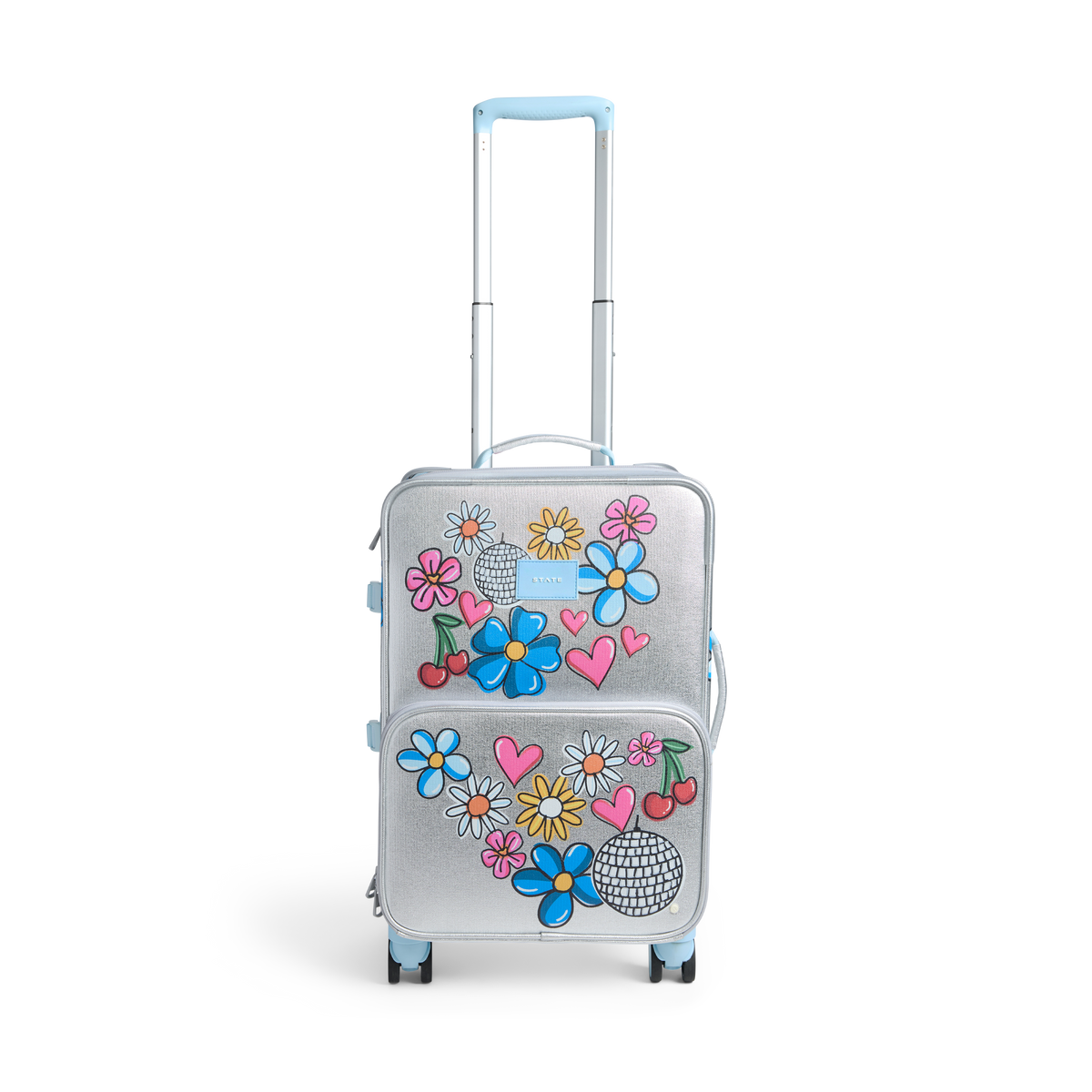 STATE Bags Logan Carry-On Suitcase Graffiti Front View Click to Zoom