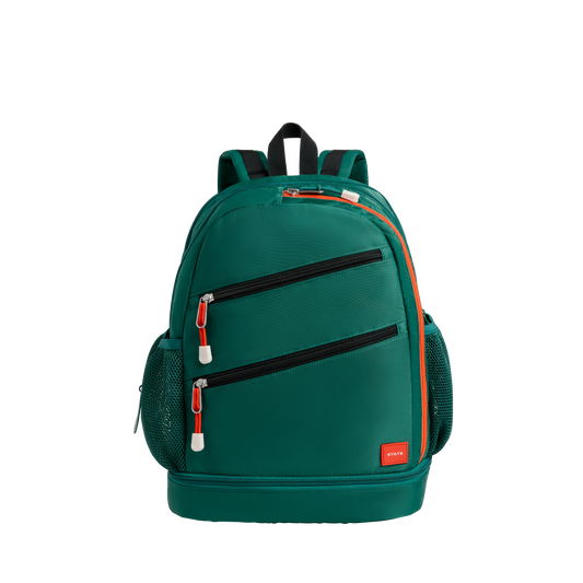 STATE Bags Lenox Tennis Bag Evergreen Front View Click to Zoom