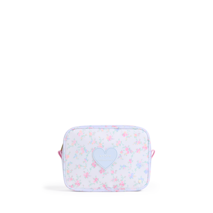 STATE x LoveShackFancy Travel Pouch Set of Three Confetti Bloom Front View Click to Zoom