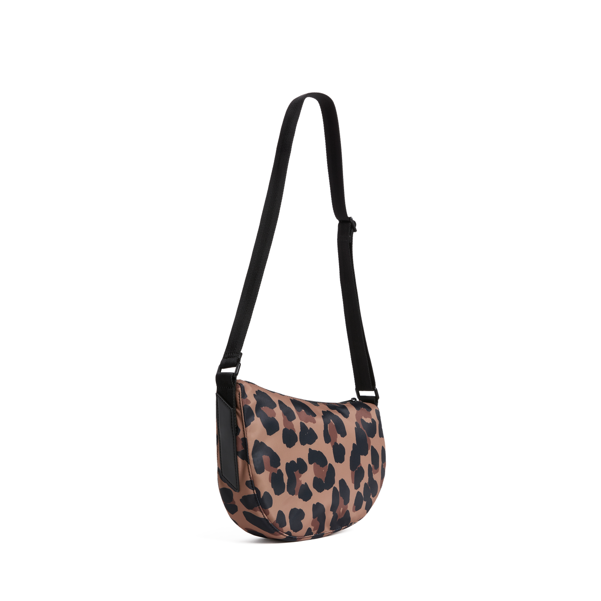 STATE Bags Luna Mini Crossbody Leopard Side View Click to Zoom