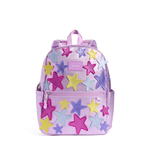 STATE Bags Kane Kids Backpack Metallic 3D Stars Front View Click to Zoom