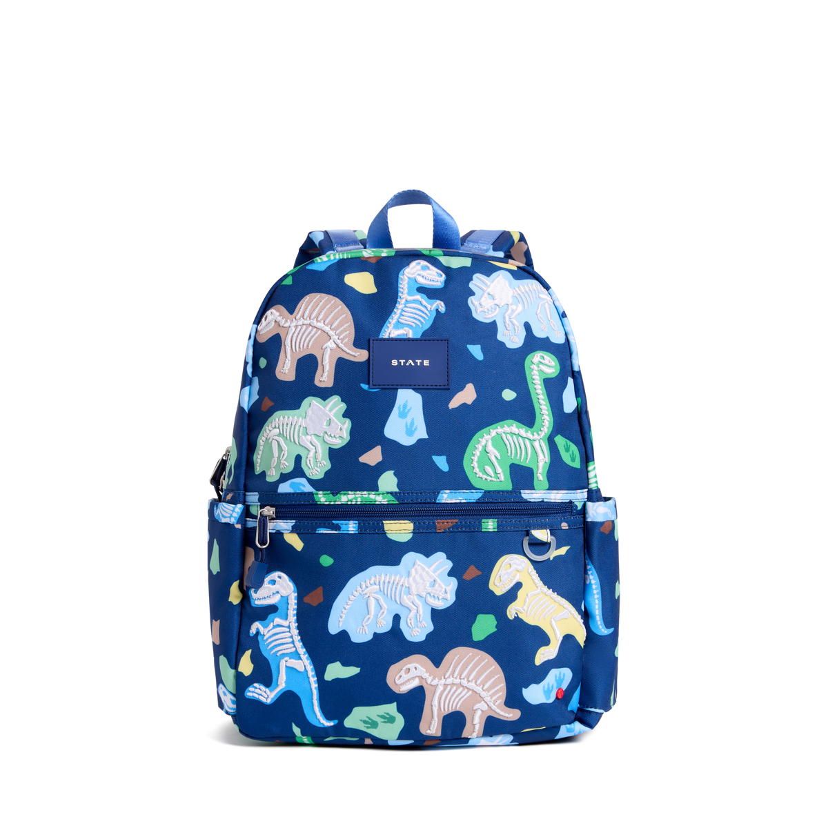 STATE Bags Kane Kids Travel Backpack Dino Fossil Front View Click to Zoom