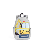 STATE Bags Kane Kids Mini Backpack Nylon Puffer Construction Truck Front View Click to Zoom