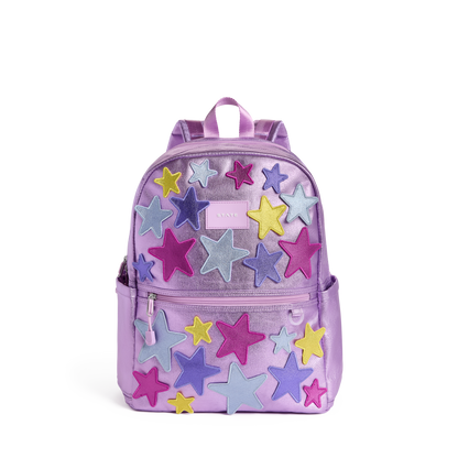 STATE Bags Kane Double Pocket Backpack 3d stars front view click to zoom