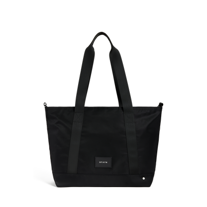 STATE Bags Graham Tote Black Front View Click to Zoom