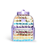 STATE Bags Kane Backpack Lilac Quilted Sequins Front View Click to Zoom