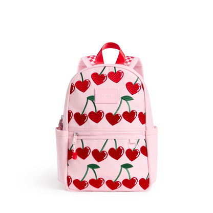 STATE Bags Kane Mini Backpack Cherries Front View Click to Zoom