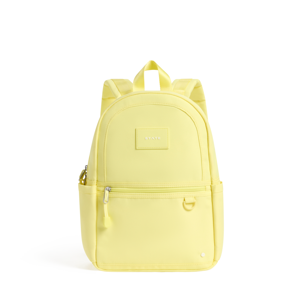 STATE Bags Kane Mini Backpack Butter Yellow Front View Click to Zoom