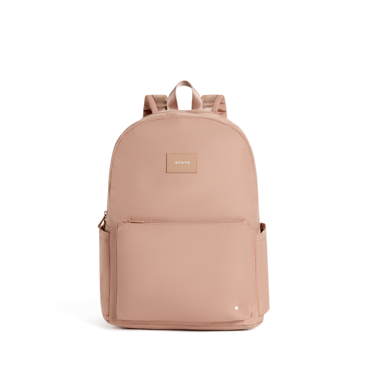 STATE Bags Reed Backpack Mocha Front View Click to Zoom