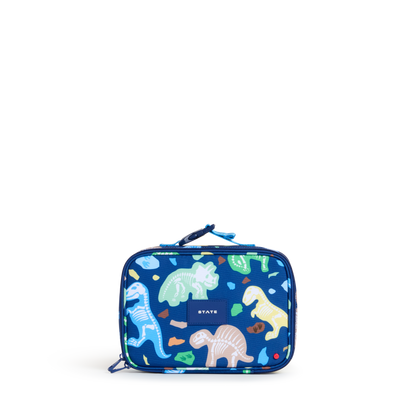 STATE Bags Rodgers Lunch Box Dino Fossils Front View Click to Zoom