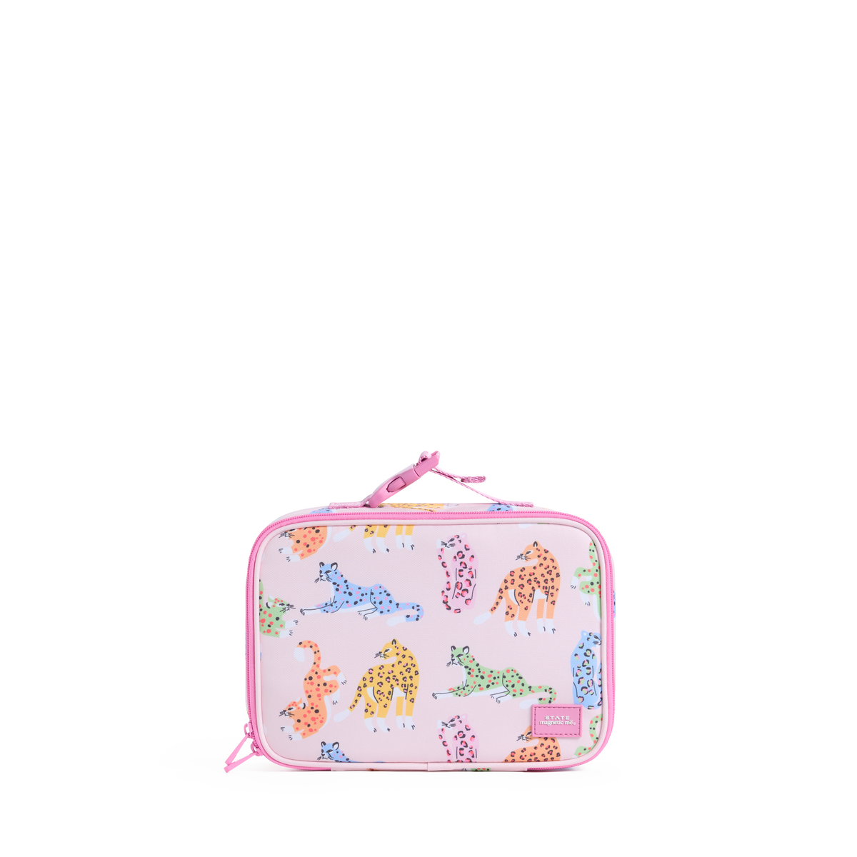 STATE x MagneticMe Rodgers Lunch Box Leopards Front View Click to Zoom