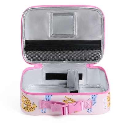 STATE x MagneticMe Rodgers Lunch Box Leopards Interior View Click to Zoom