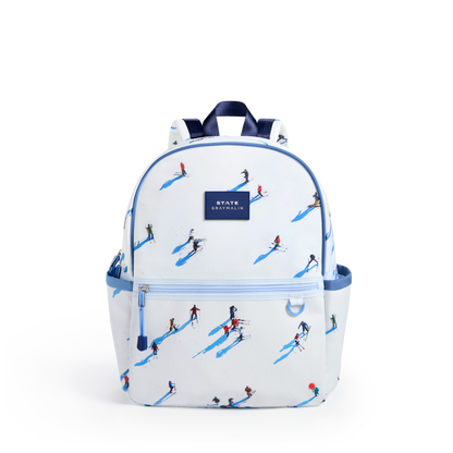 STATE x Gray Malin Kane Backpack Skiers Front View Click to Zoom