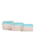 STATE x Gray Malin Travel Pouch Set of Three Front View Click to Zoom