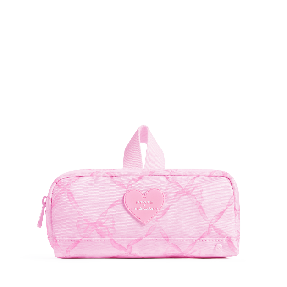 STATE x LoveShackFancy Clinton Pencil Case Front View Click to Zoom