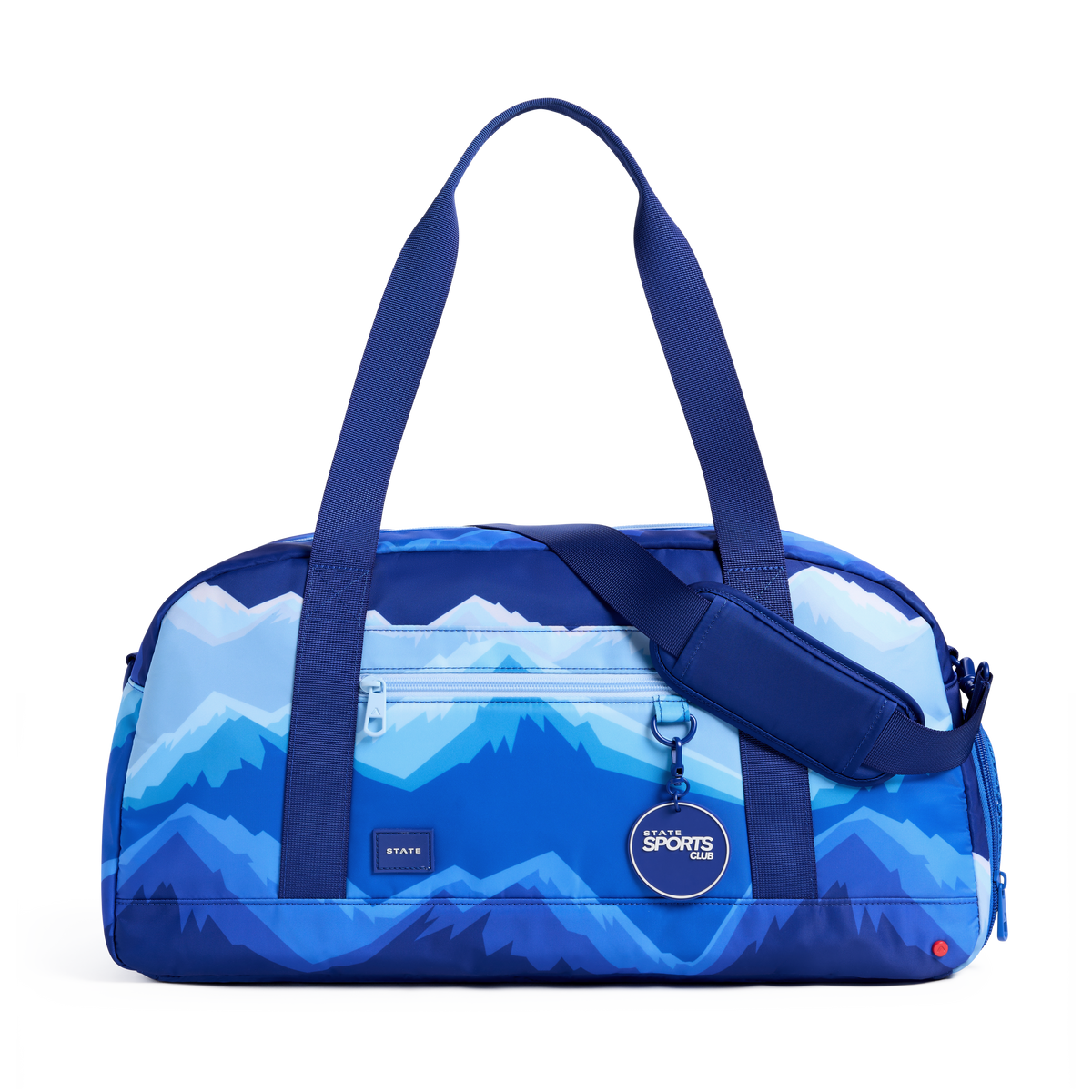 STATE Bags Fenway Sports Duffle Mountains Front View Click to Zoom